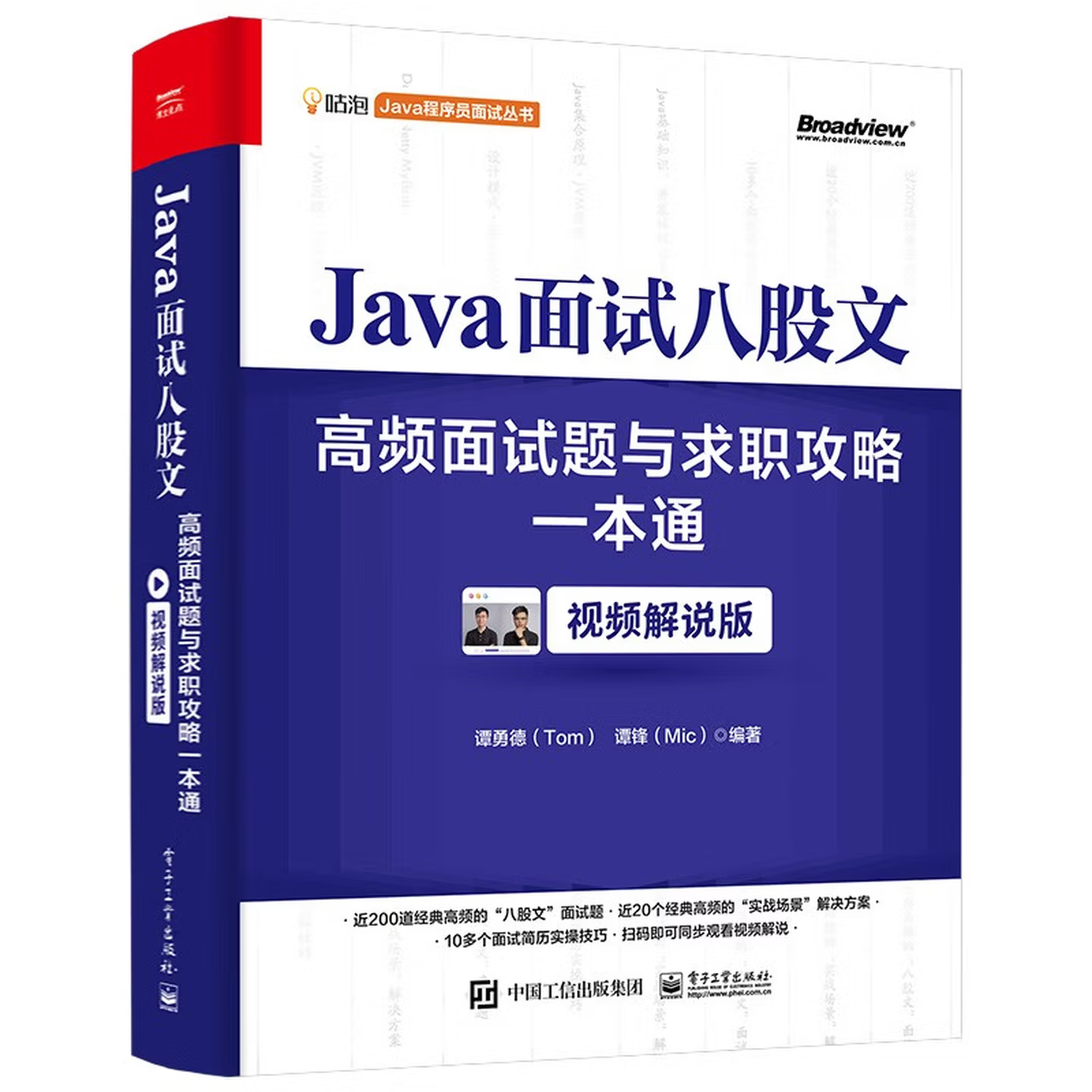 Java面试八股文：高频面试题与求职攻略一本通（视频解说版）
