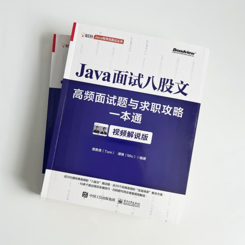 Java面试八股文：高频面试题与求职攻略一本通（视频解说版） 2